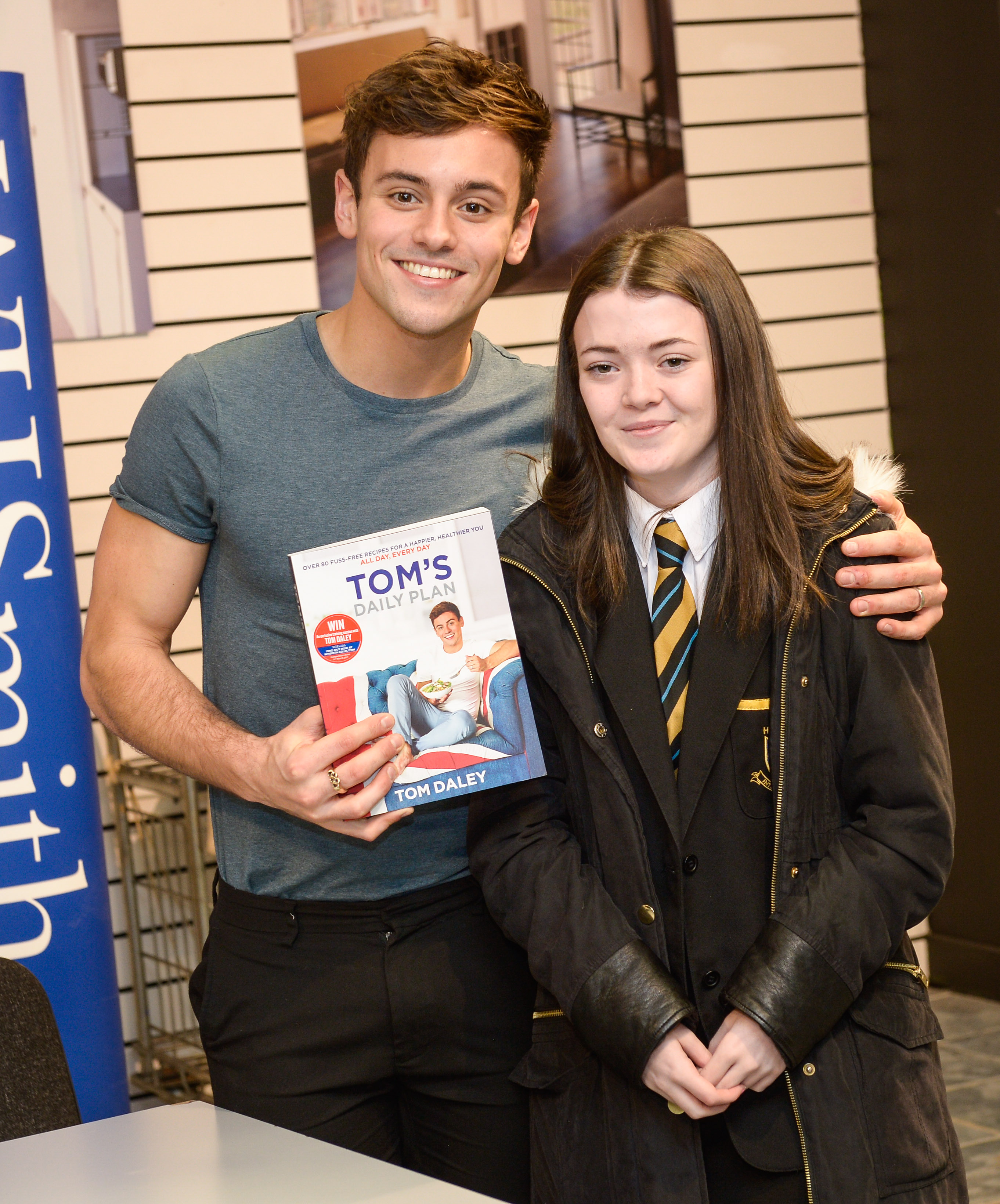 Tom Daley Book Signing St. Enoch