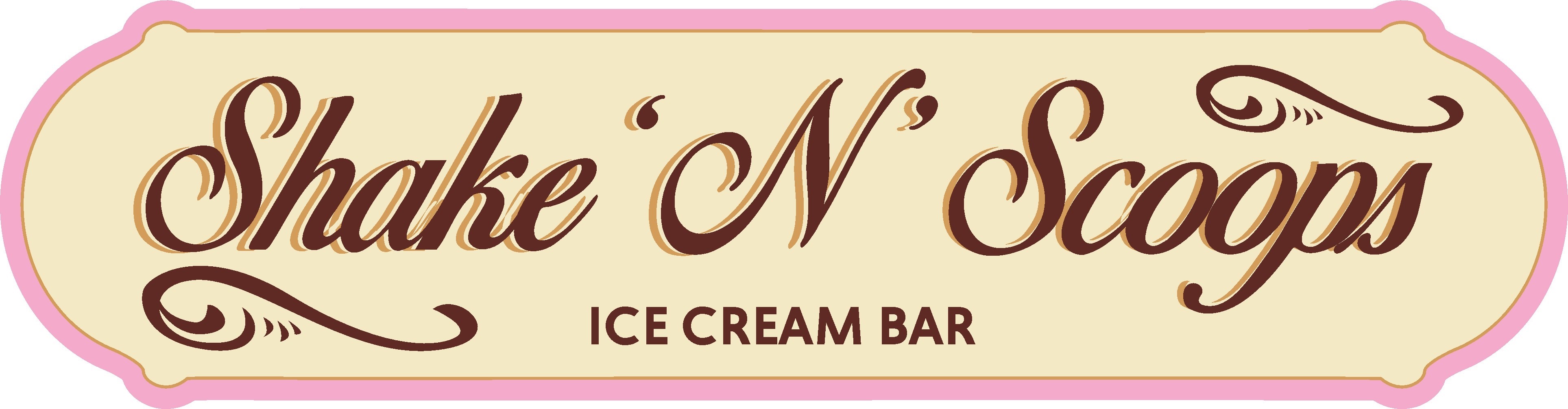 Shakes ‘N’ Scoops Logo