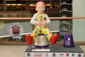 Image of Oor Celebration Wullie. Part of the Oor Wullie's Big Bucket Trail.