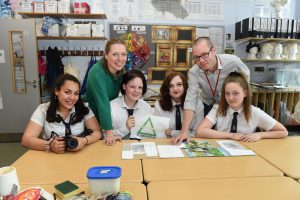 Circular Economy Team visit Hillhead High School